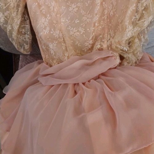 Evening vintage handmade dress like new