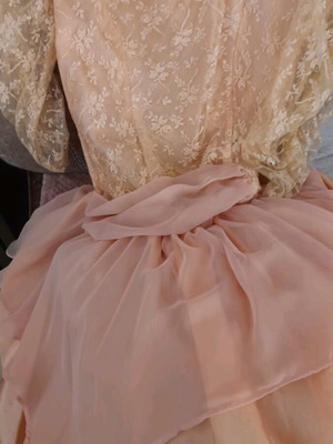 Evening vintage handmade dress like new