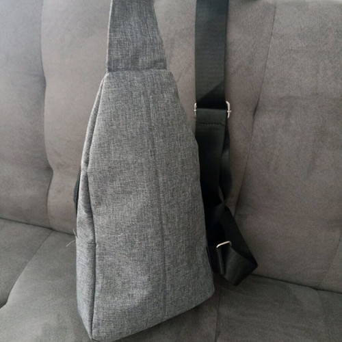 Shoulder bag crossbody new, gray