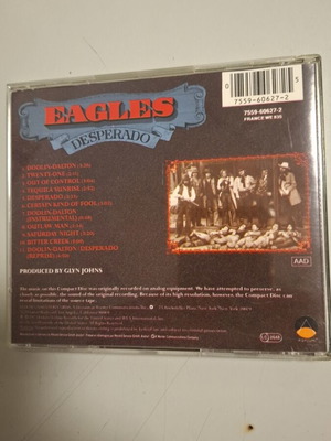Eagles Desperado CD, rock