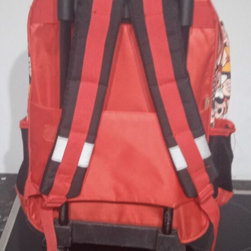 School bag for girls used, with wheels