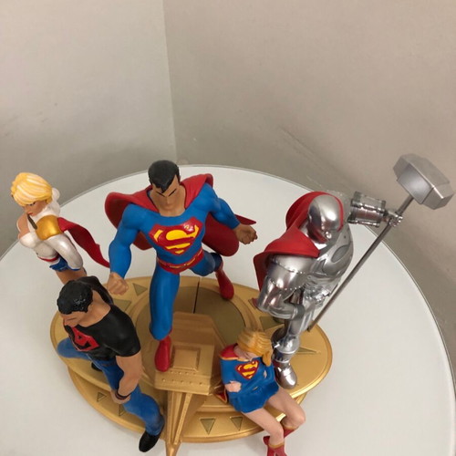 Superman Family 2-Part Statue new, collectible set DC Direct