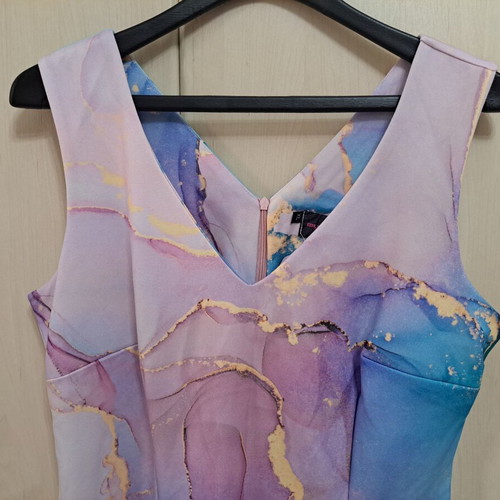 Mysticday women's dress new, multicolor, size XL