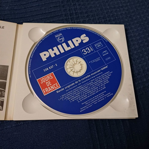 Anna Soundtrack CD σαν καινούργιο, μουσική κωμωδίας 1967