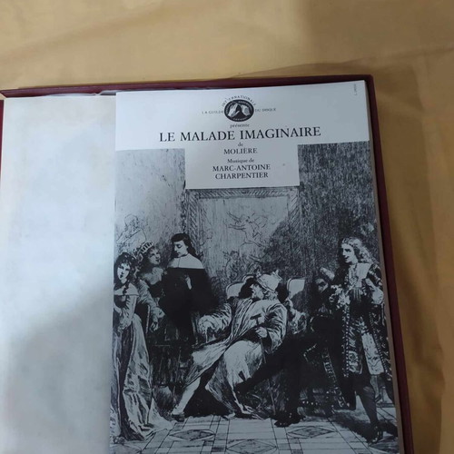 Molière Le Malade Imaginaire 3xLP box set near mint, classical