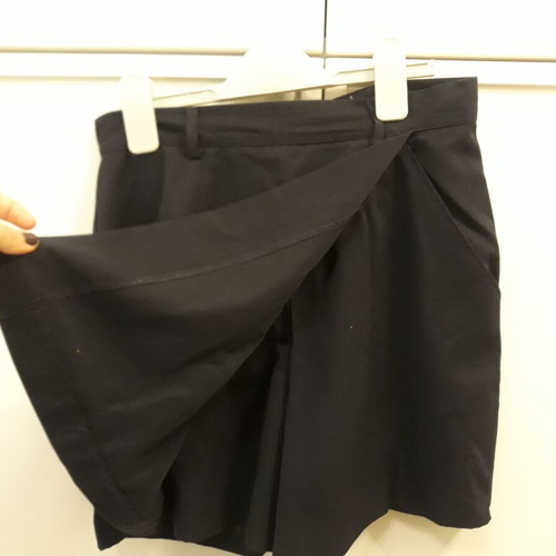 Benetton blue dark skort used, small-medium