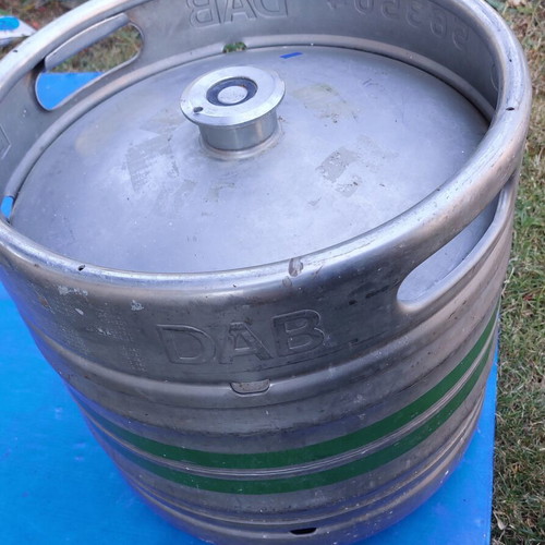 Aluminum Beer Keg 30 Liters Like New with Removable Screw Cap