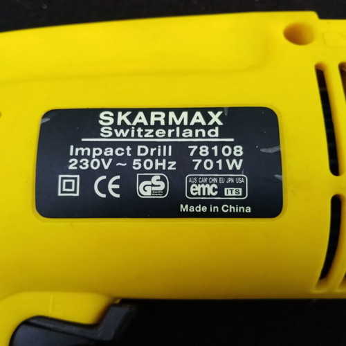 Electric drill screwdriver Doit 700W with 10mm chuck, hammer function