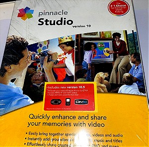 Pinnacle Studio Version 10  σφραγισμένο επεξεργασία video βιντεο πρόγραμμα software