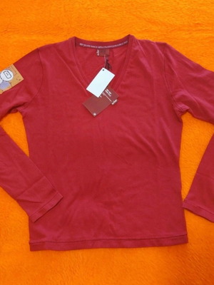 Levi's burgundy cotton fitted shirt new, size S