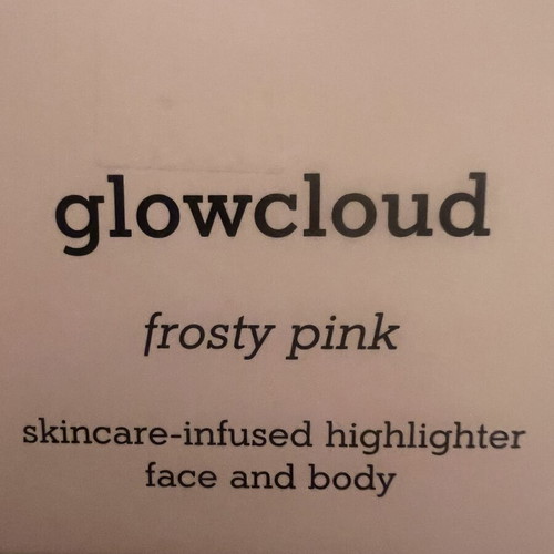 Glowcloud Frosty Pink highlighter for face and body