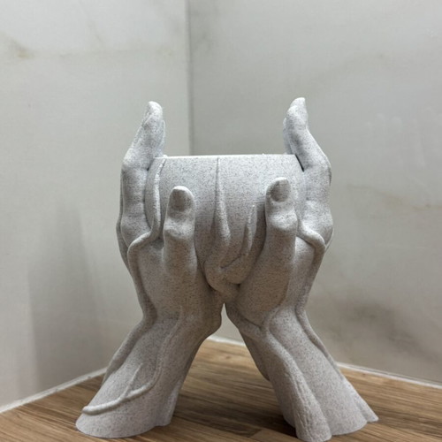 3D Printed Flower Base for Small Plants and Flowers