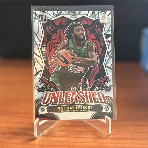24-25 Panini EuroLeague Donruss Lessort/149 Panathinaikos basketball card