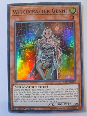 Witchcrafter Genni Super Rare 1st Edition καινούργιο