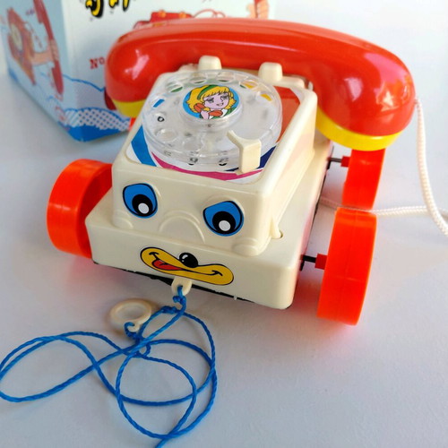 Happy Solpa Toy Phone from 1970s, new condition
