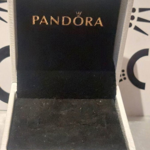 Pandora small jewelry box new with leather and velvet interior