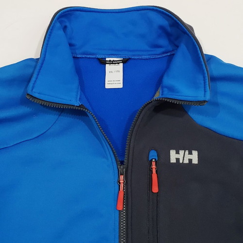 Helly Hansen fleece used men's jacket XXL blue
