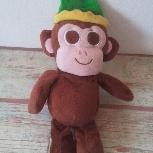 Cadbury's Chocolate Buttons Plush Monkey used