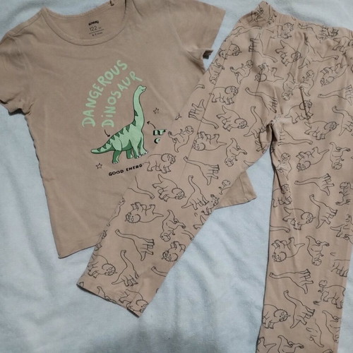 Sinsay Dinosaur Pajamas like new size 6-7 years