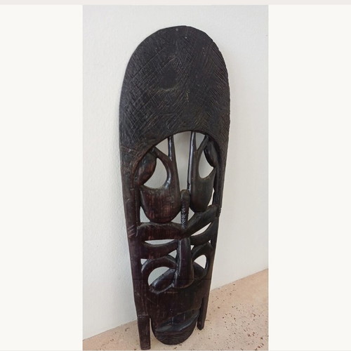 Vintage handmade African mask like new