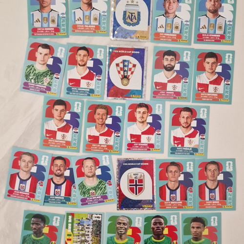 330 football stickers pack with top players from various countries