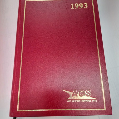 ACS 1993 diary agenda book used