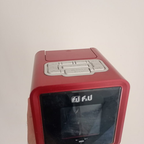 F&U Retro Style Digital Radio Clock used