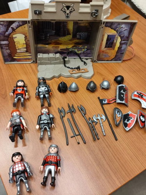 Playmobil used with figures