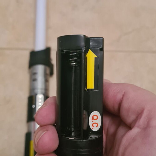 Darth Vader collectible lightsaber used by Master Replicas