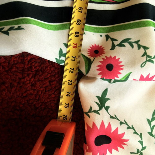 Karavan Clothing "Time is an Illusion" Satin Shirt like new, colorful