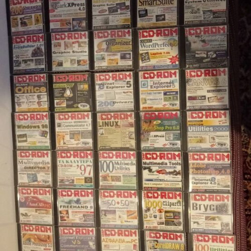 Chip magazine CD ROMs like new, pack of 65