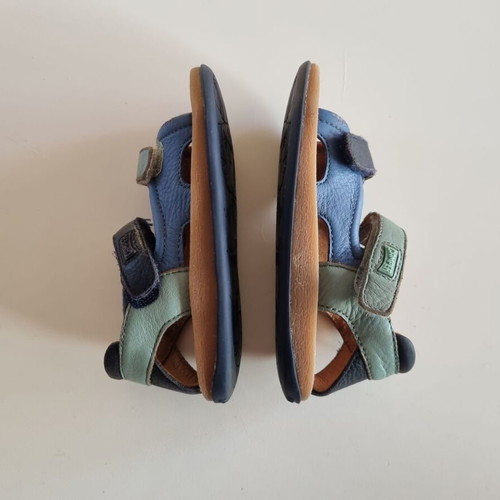 Camper children's sandals size 24 like new, blue and green