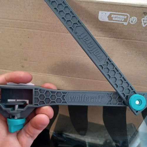 Wolfcraft internal dimension adapter for folding ruler like new