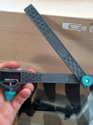 Wolfcraft internal dimension adapter for folding ruler like new