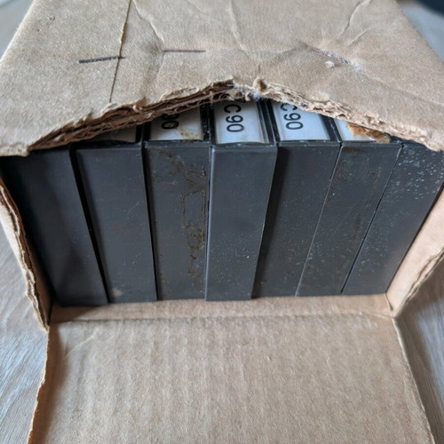 Cassette tapes like new, pack of about 40 pieces