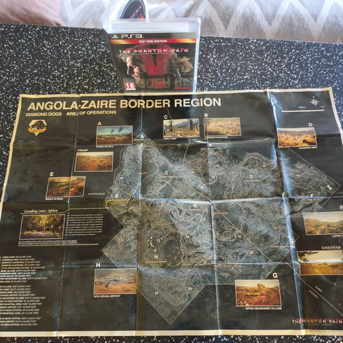 PlayStation 3 games used with manual and map