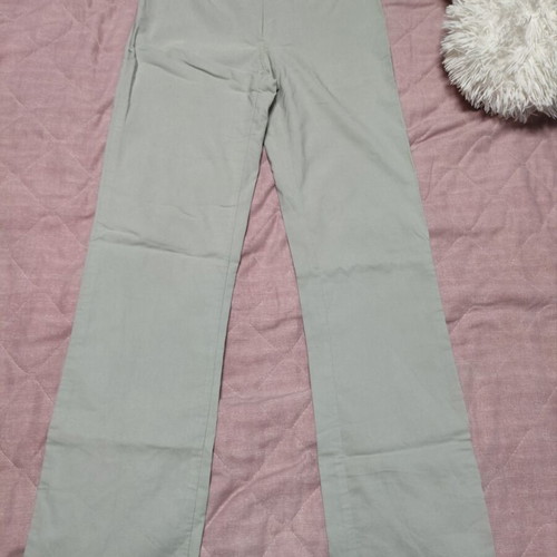 Fabric pants used, size M 38 10, gray and beige