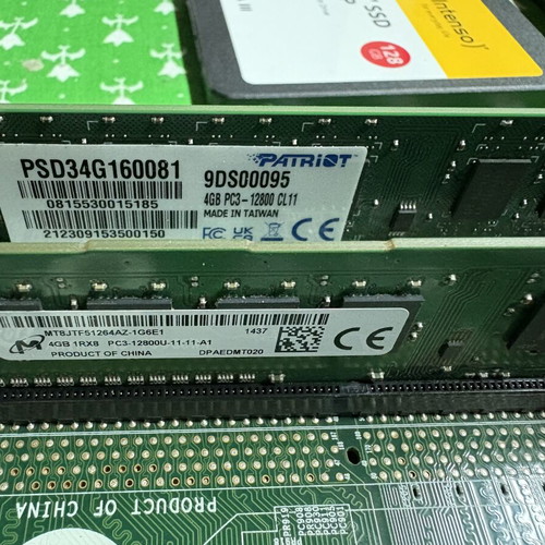 HP ProDesk 400 G1 components pack used, i3-4130, 8GB RAM, 128GB SSD