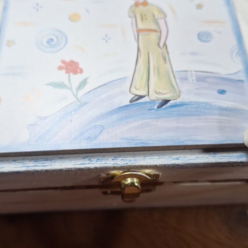 Little Prince wooden martyr box hand-painted new