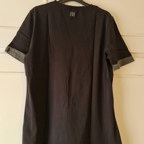 Men's t-shirt used, pack of 3, size M, black and blue