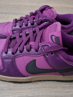 Nike Dunk Low παιδικά μεταχειρισμένα, μέγεθος 38, μωβ
