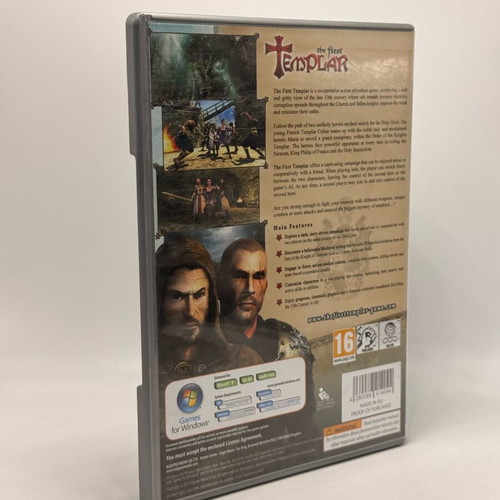 Templar PC game used, action adventure