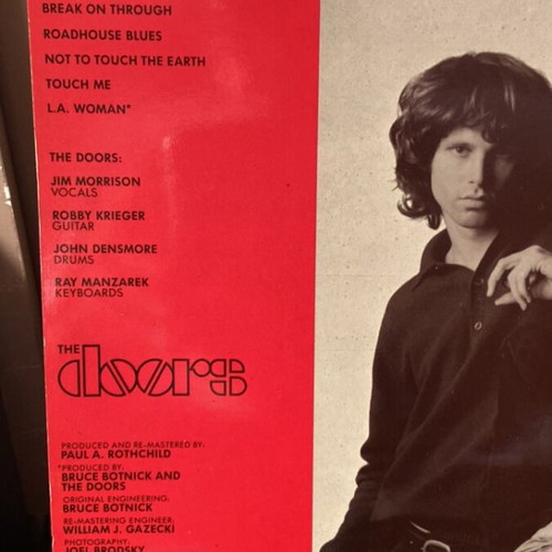 The Doors Greatest Hits rock vinyl like new