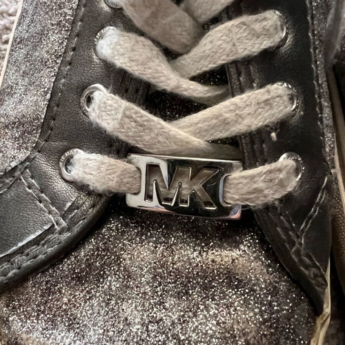 Michael Kors shoes size 34 silver like new