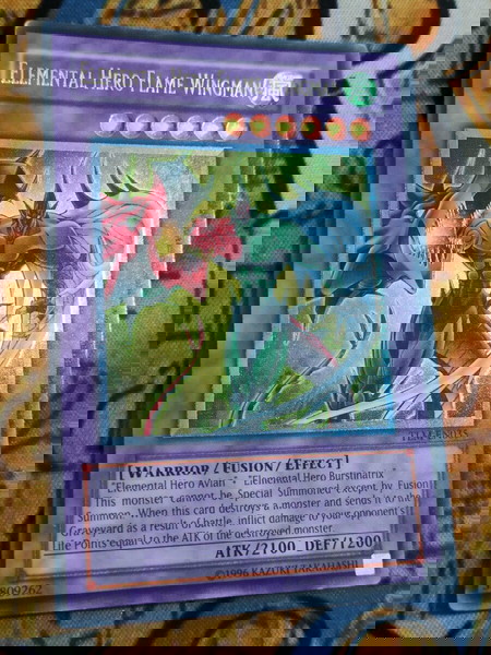 Elemental Hero Flame Wingman (Ultimate Rare, TLM, Yugioh)