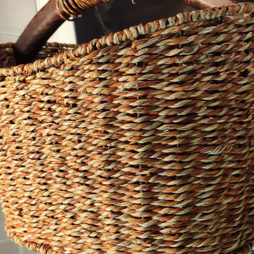 Wicker basket like new for decoration