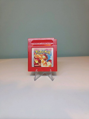 Pokémon Red Game Boy μεταχειρισμένο με λειτουργική μπαταρία