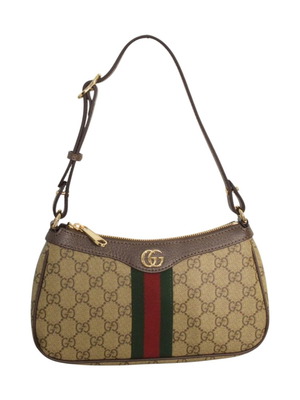 Gucci Ophidia GG Supreme Small Shoulder Bag like new, beige and brown