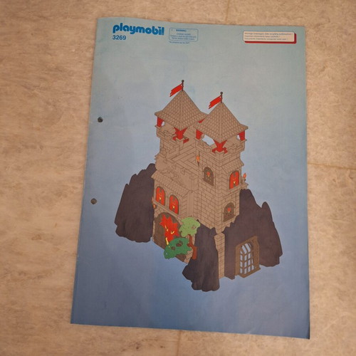 Playmobil 3269 castle with expansions 7759 and 7760 like new