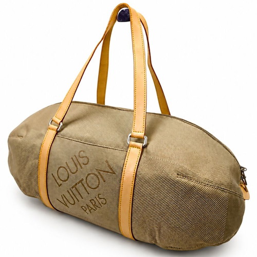 Louis Vuitton Attequant Weekend Bag like new, beige khaki